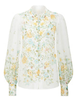 Bettina Floral Placement Blouse Forever New