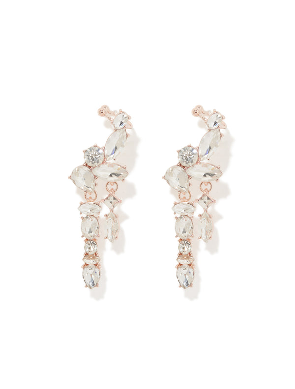 Signature Llana Stone Cluster Earrings Forever New