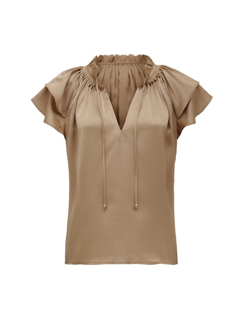 Marni Micropleat Blouse Forever New
