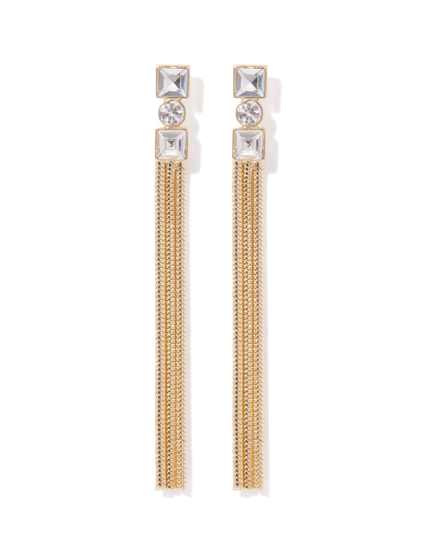 Signature Laurie Tassel Stone Earrings Forever New