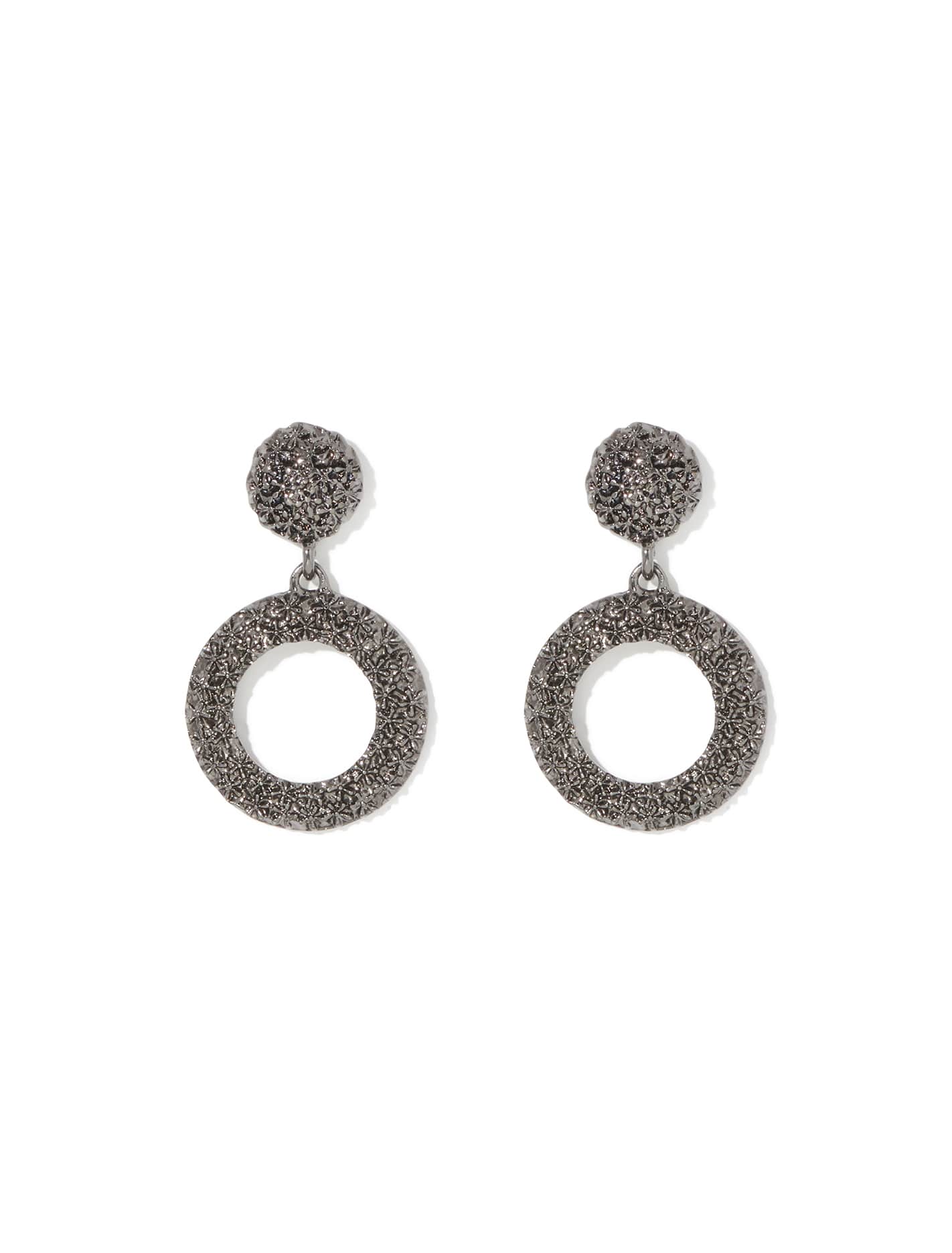 Tabby Texture Hoop Earrings | Forever New