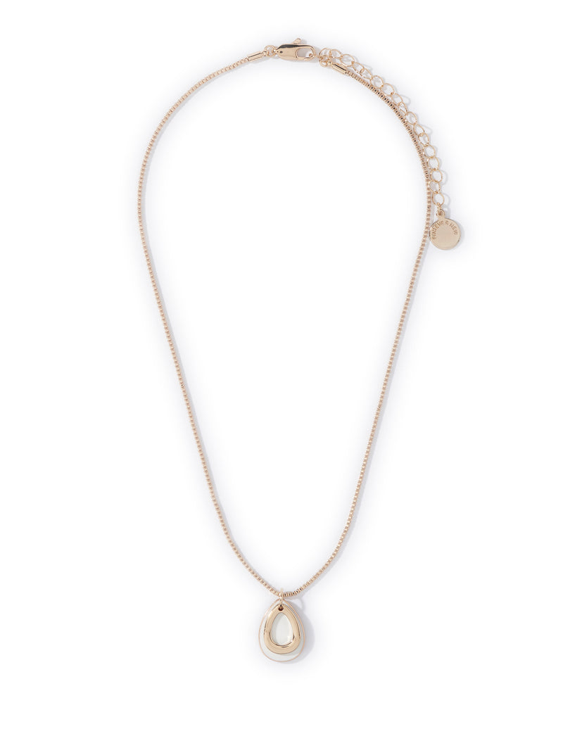 Lory Layered Drop Necklace Forever New