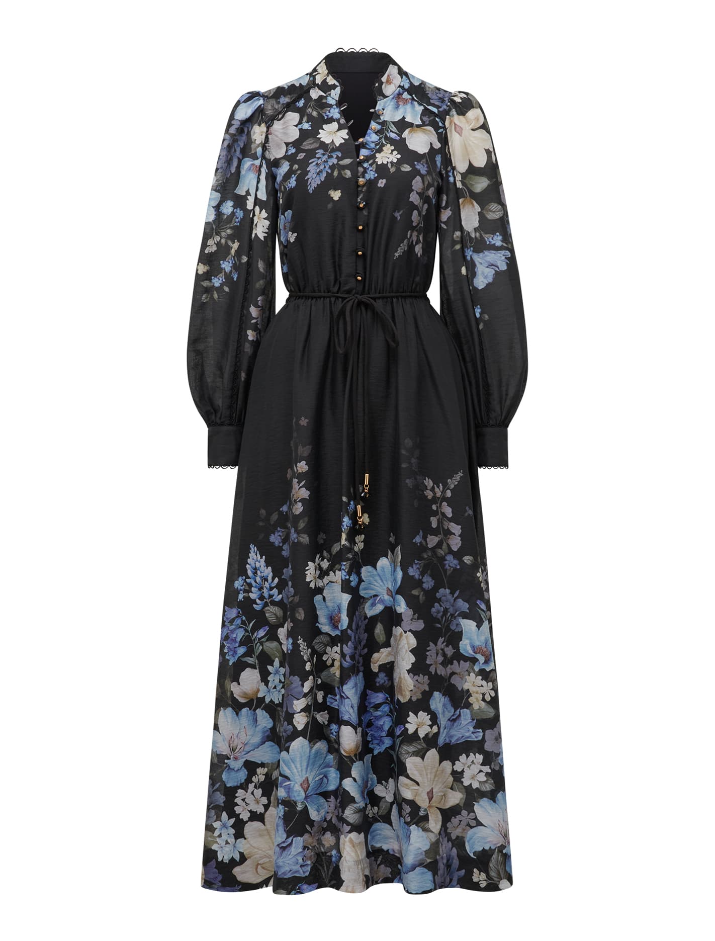 Peyton Trim Detail Midi Dress Forever New