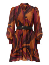 Hollie Blouson Sleeve Mini Dress Forever New