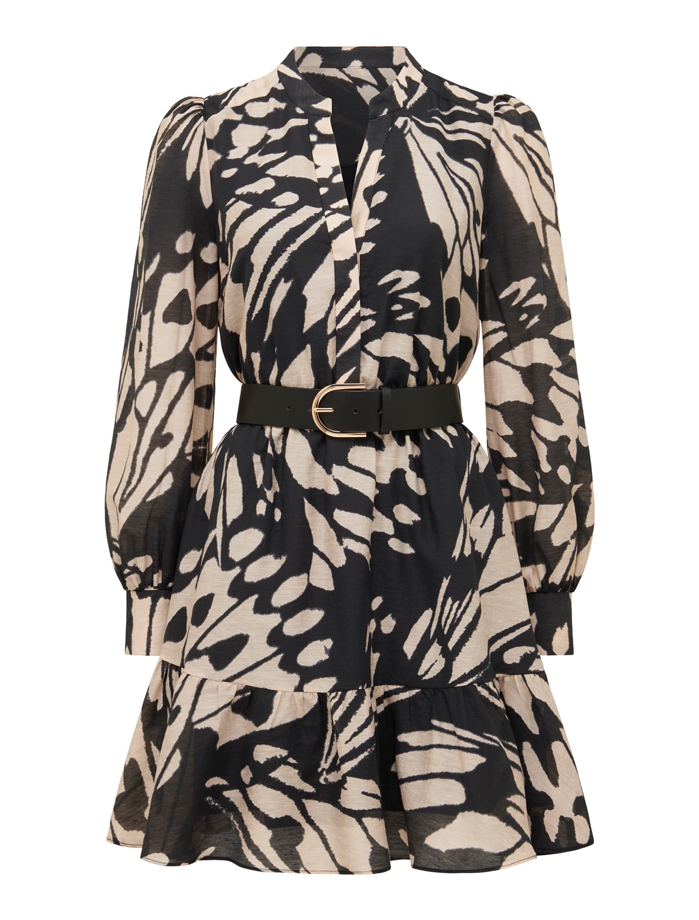 Hollie Blouson Sleeve Mini Dress Forever New