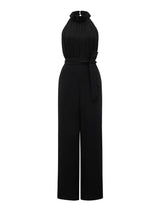 Carter Pleated Rosette Jumpsuit Forever New