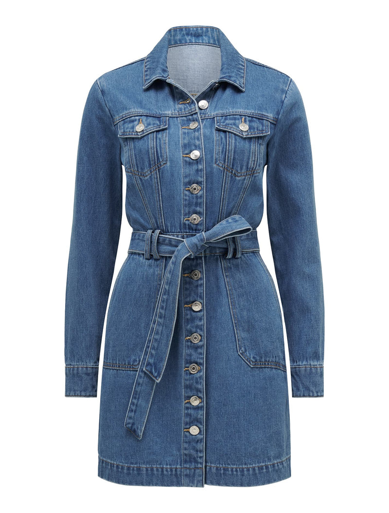 Raelyn Denim Dress Forever New