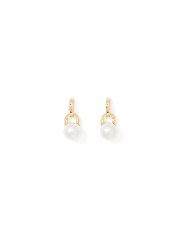 Patrice Pearl Small Drop Earrings Forever New