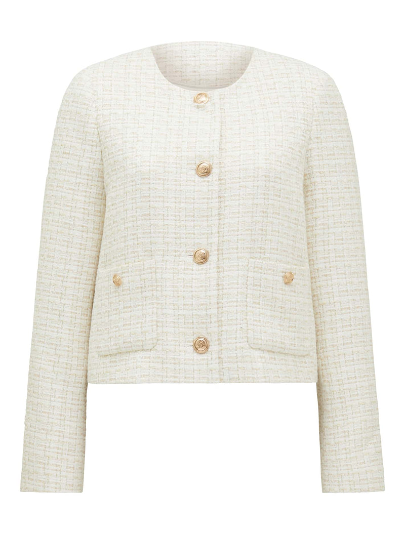 Boucle jacket next on sale