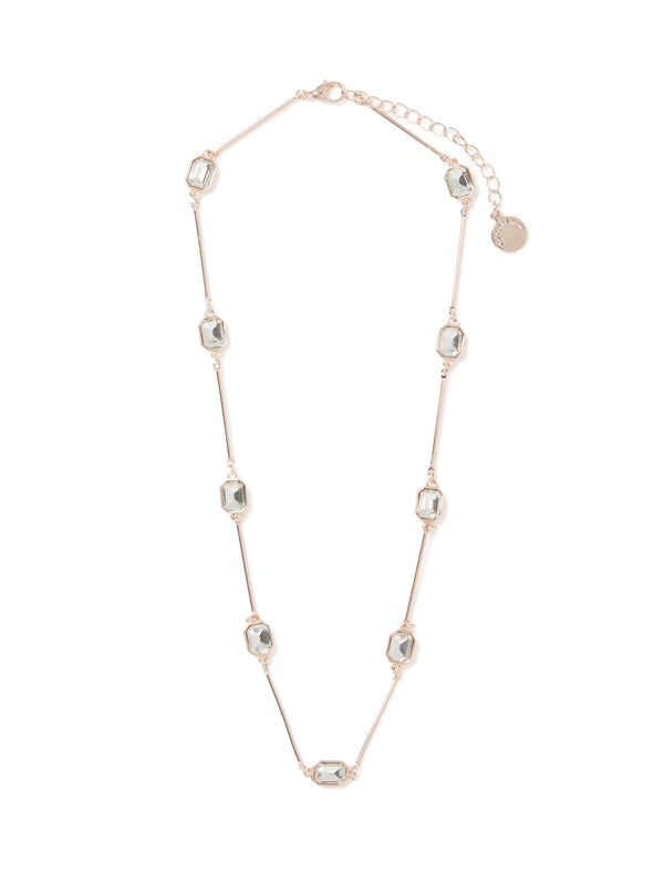 Daniela Dainty Stone Necklace Forever New