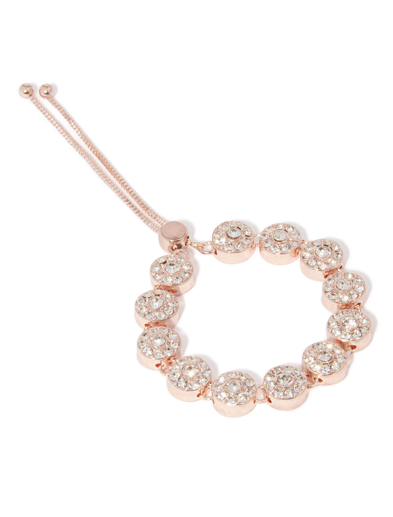 Talia Toggle Crystal Bracelet Forever New