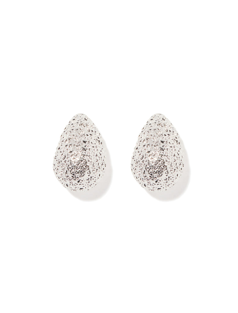 Tori Textured Droplet Earrings Forever New