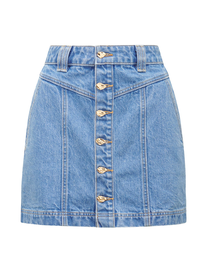 Kamille Denim Skirt Forever New