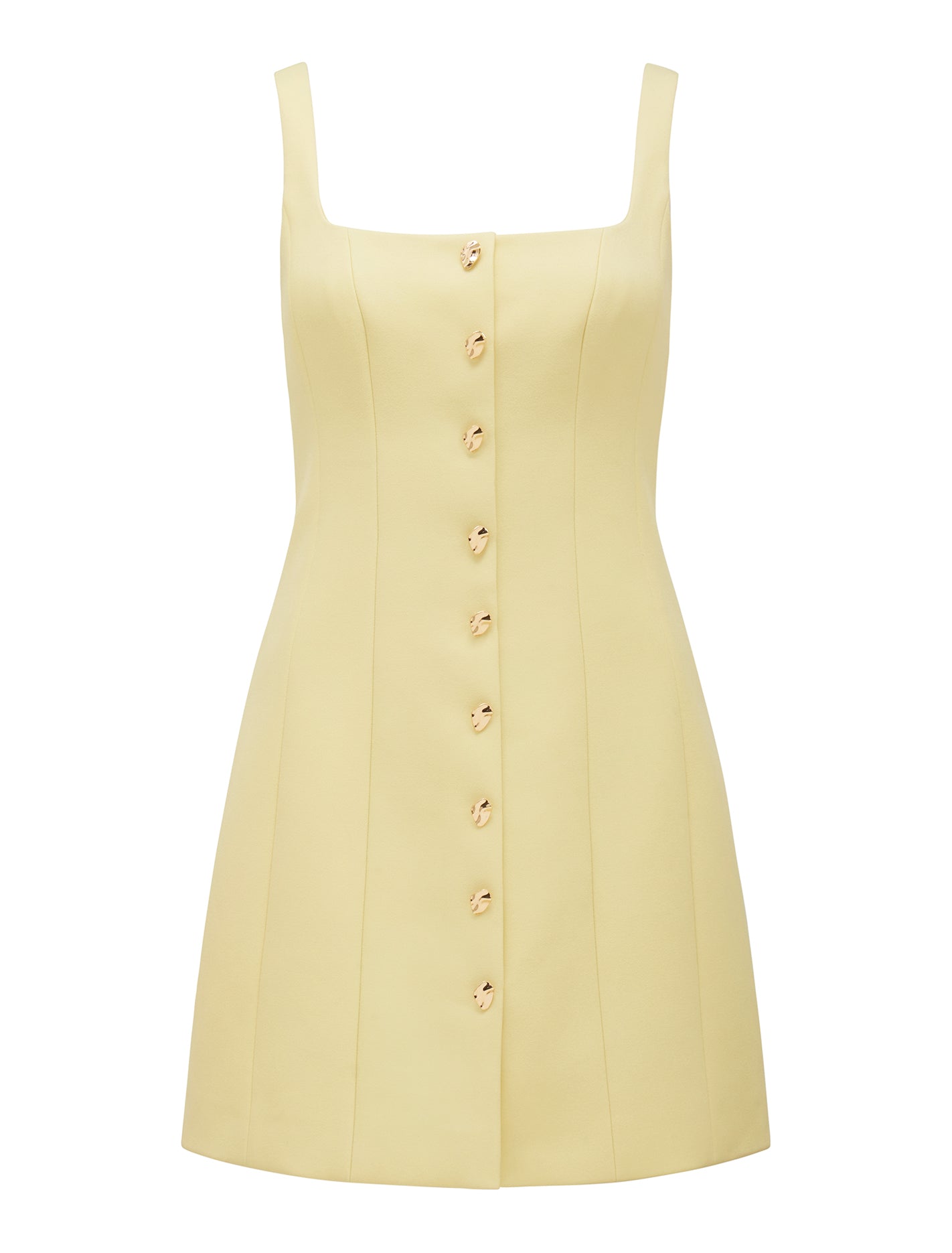 Penny Button Down Mini Dress Forever New