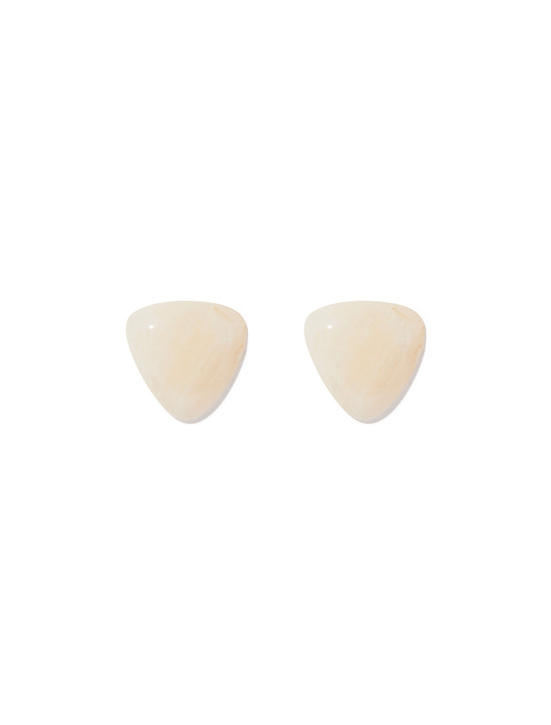 Teya Triangle Acrylic Stud Earrings Forever New