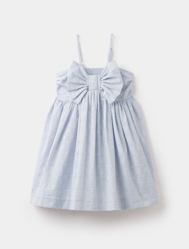 Adeline Bow Girls Dress Forever New