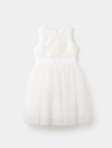 Eloise Layered Tulle Girls Dress Forever New