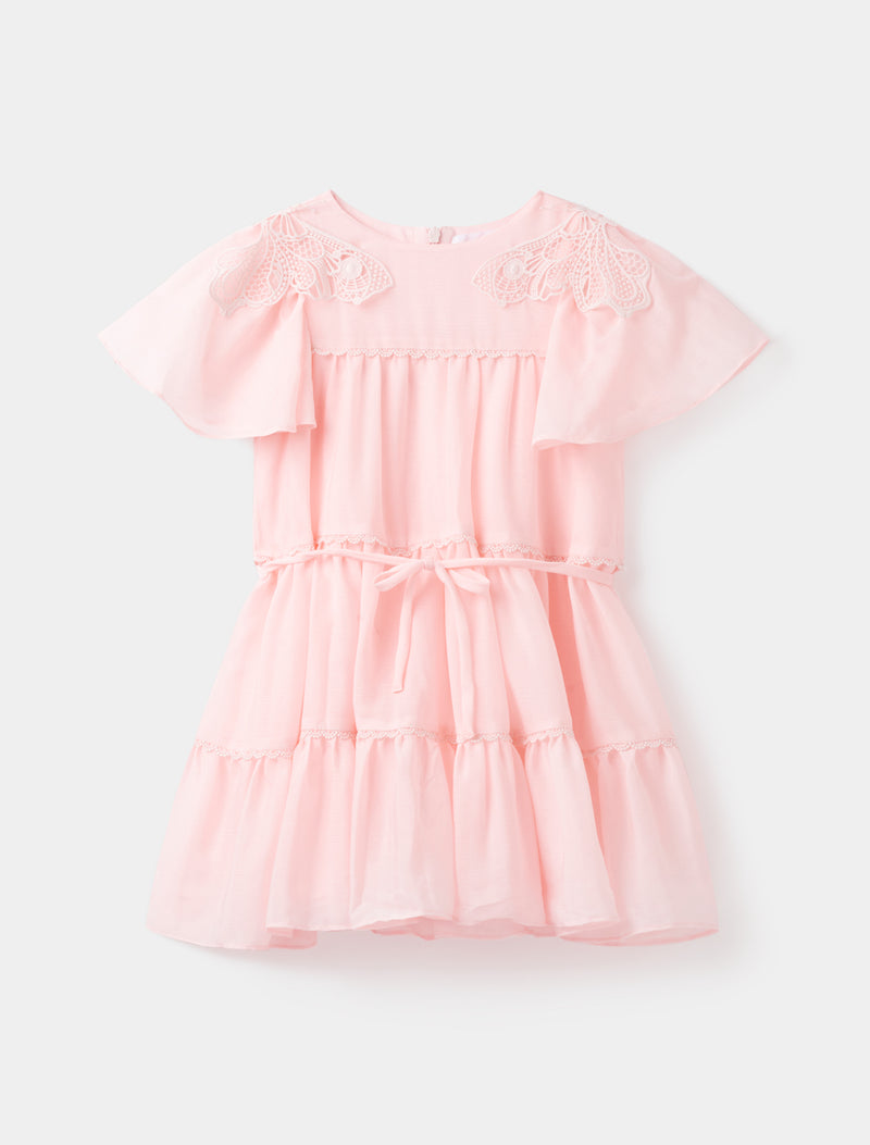 Shauna Tiered Girls Dress Forever New