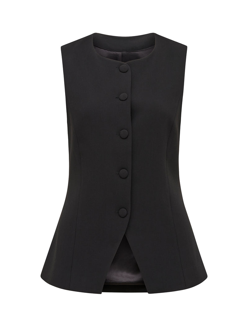 Toni High Neck Waistcoat Forever New