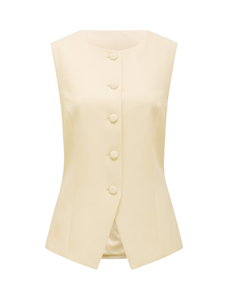 Toni High Neck Waistcoat Forever New