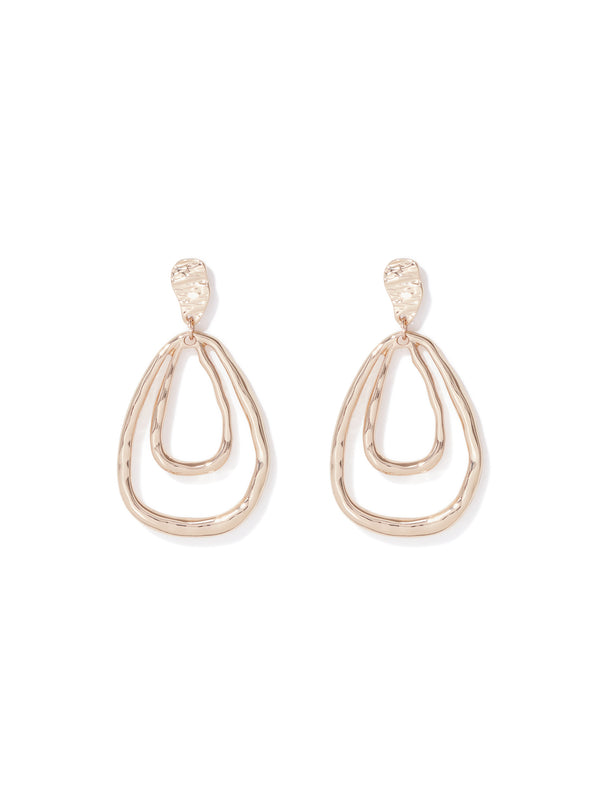 Tyra Texture Loop Earrings Forever New