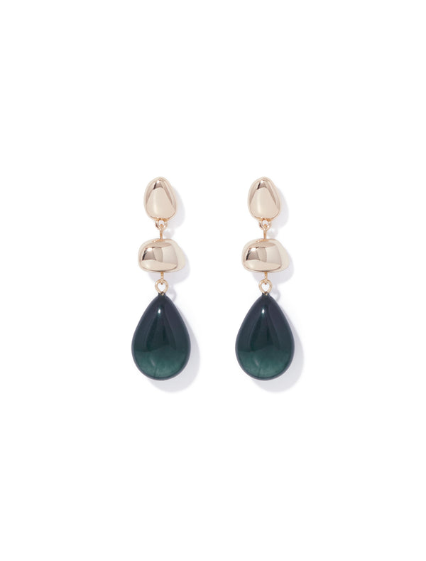 Tilda Teardrop Stone Earrings Forever New