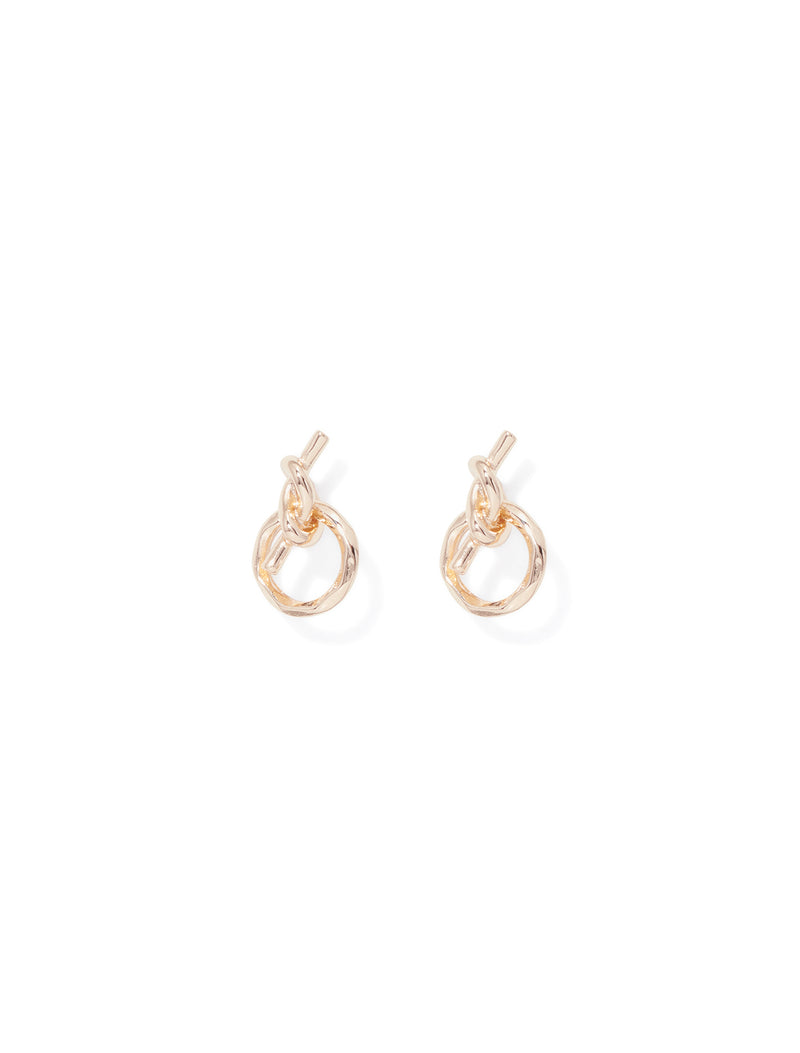 Kiana Knot Small Earrings Forever New