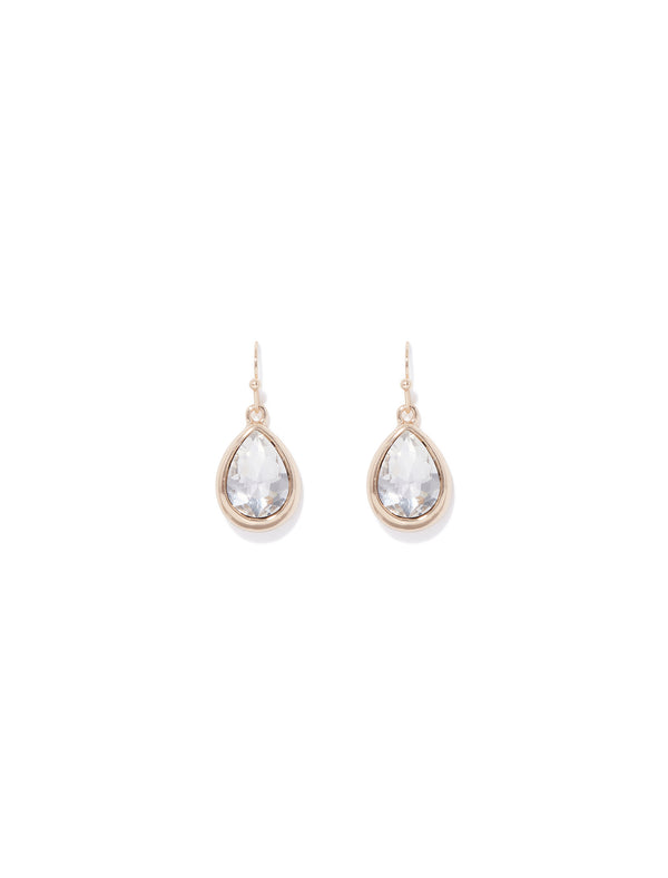 Goldie Glass Teardrop Earrings Forever New