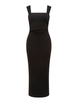 Reina Ruched Bodycon Midi Dress Forever New