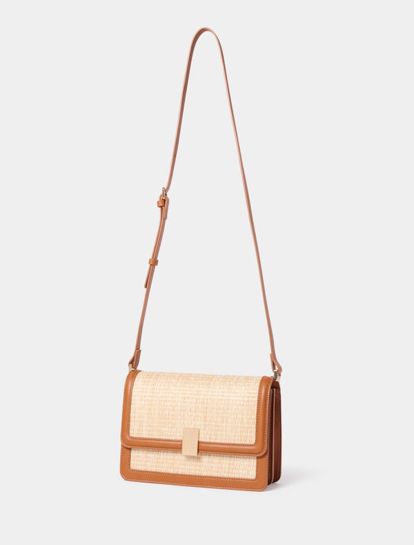 Winslet Weave Crossbody Bag Forever New