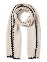 Tatum Stitch Detail Scarf Forever New