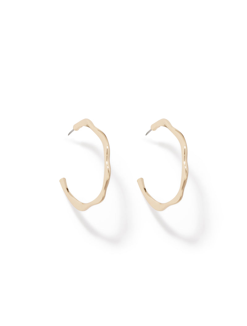 Rosalia Organic Hoop Earrings Forever New