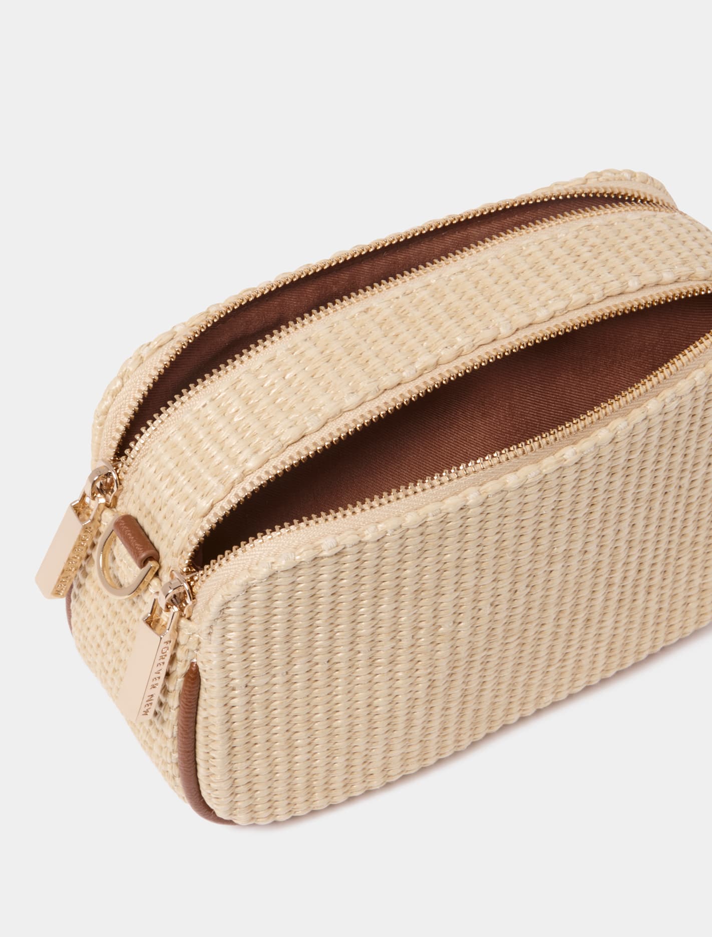 Ava Weave Camera Bag Forever New