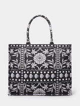 Posey Printed Tote Bag Forever New