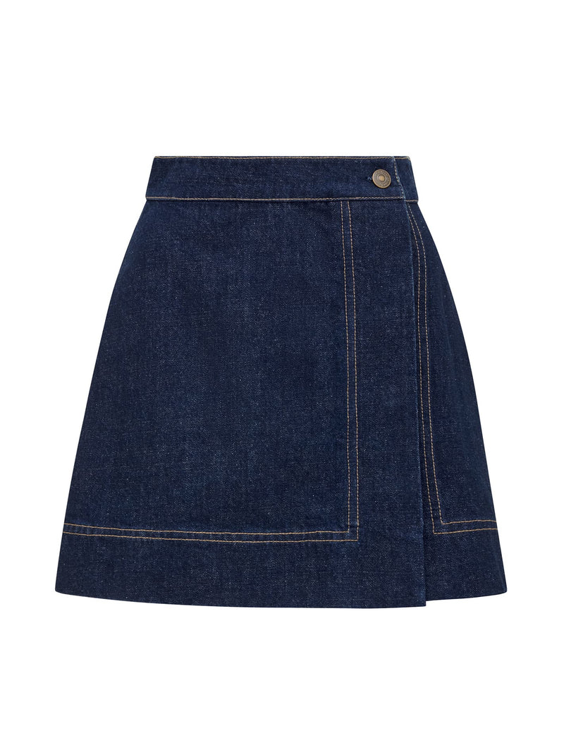 Katie Denim Skirt Forever New