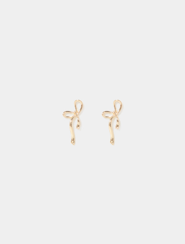 Dianna Dainty Bow Earrings Forever New