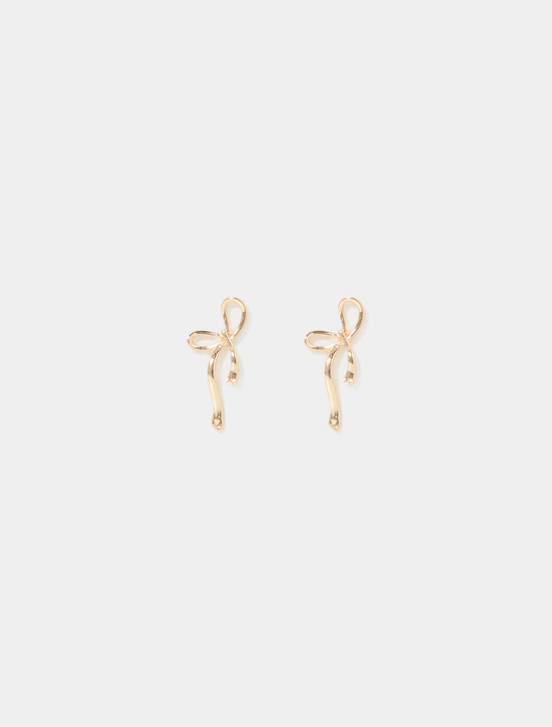 Dianna Dainty Bow Earrings Forever New