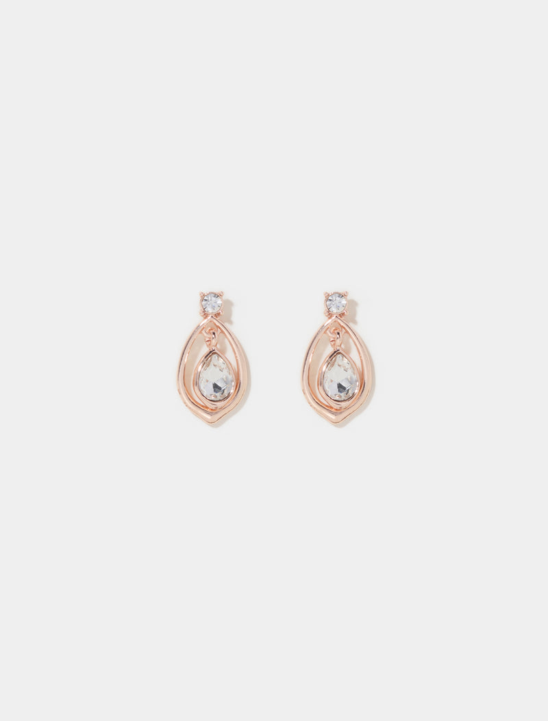 Tomi Teardrop Stone Earrings Forever New