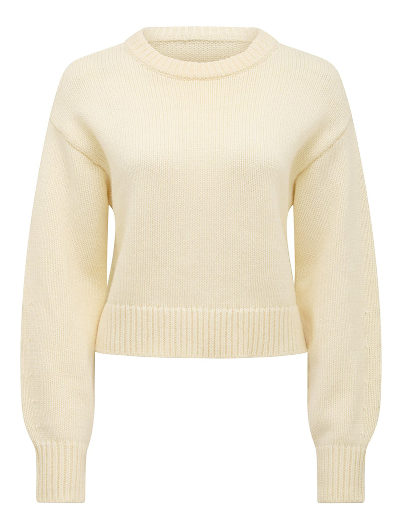 Matilda Knitted Crew Neck Sweater Forever New