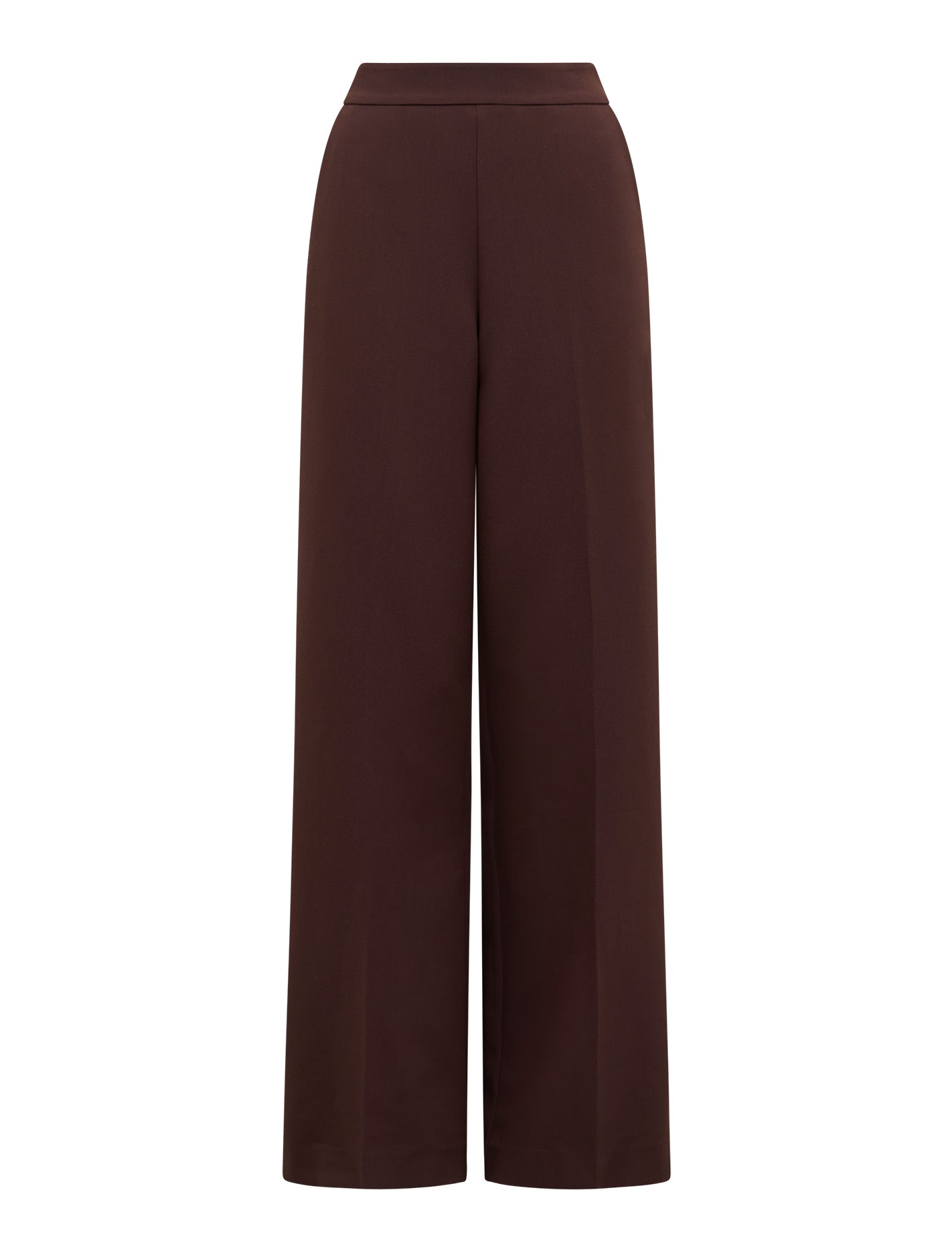Marissa Wide Leg Pants Rich Chocolate | Forever New