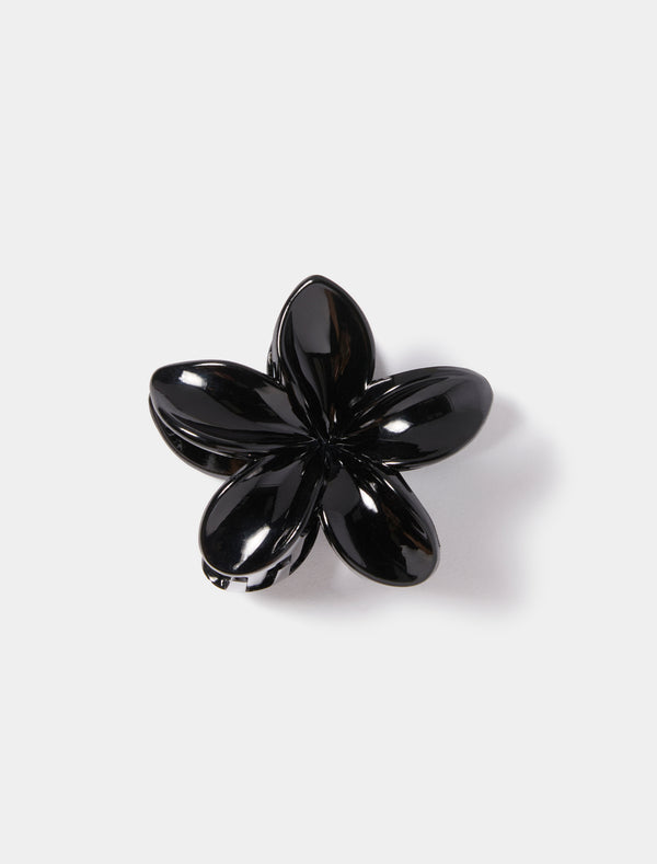 Fifi Flower Claw Clip 0 Black Forever New