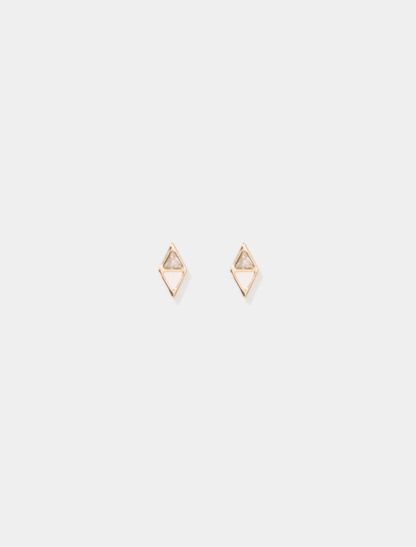 Delilah Diamond Stud Earrings Forever New