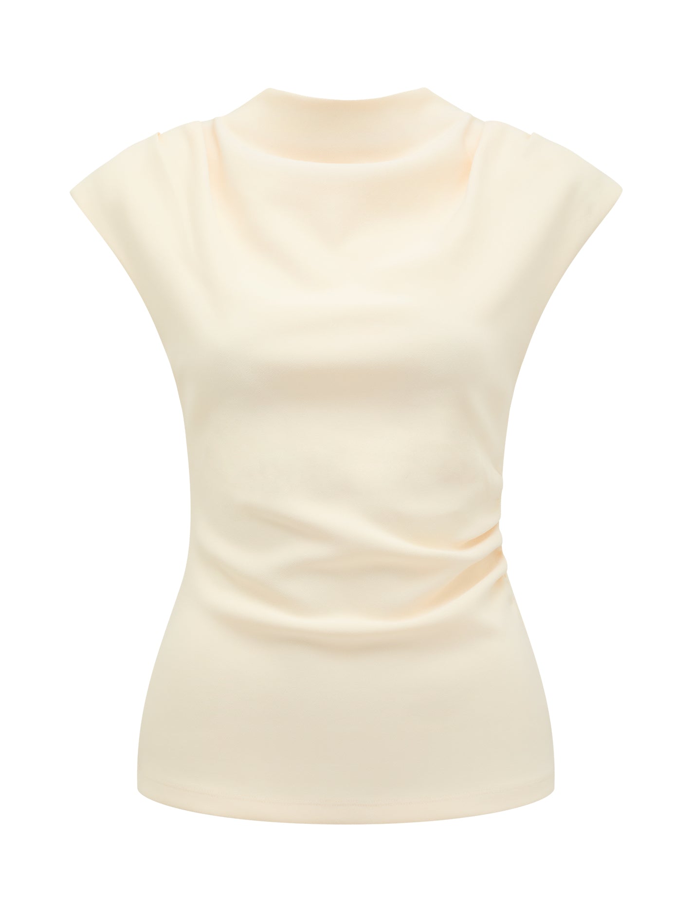 Leenah Grown On Neck Crepe Top Forever New