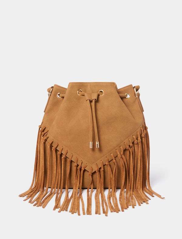 Juno Tassel Bucket Bag Forever New