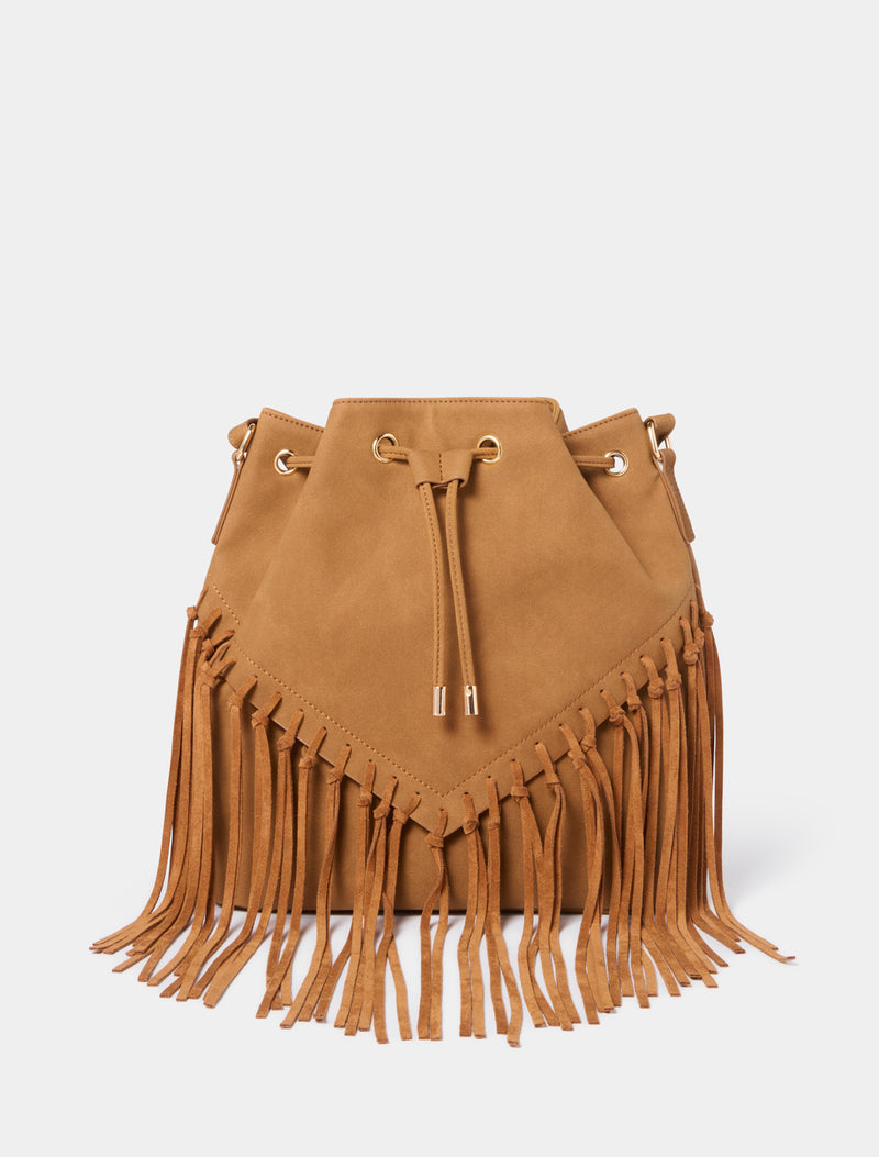 Juno Tassel Bucket Bag Forever New