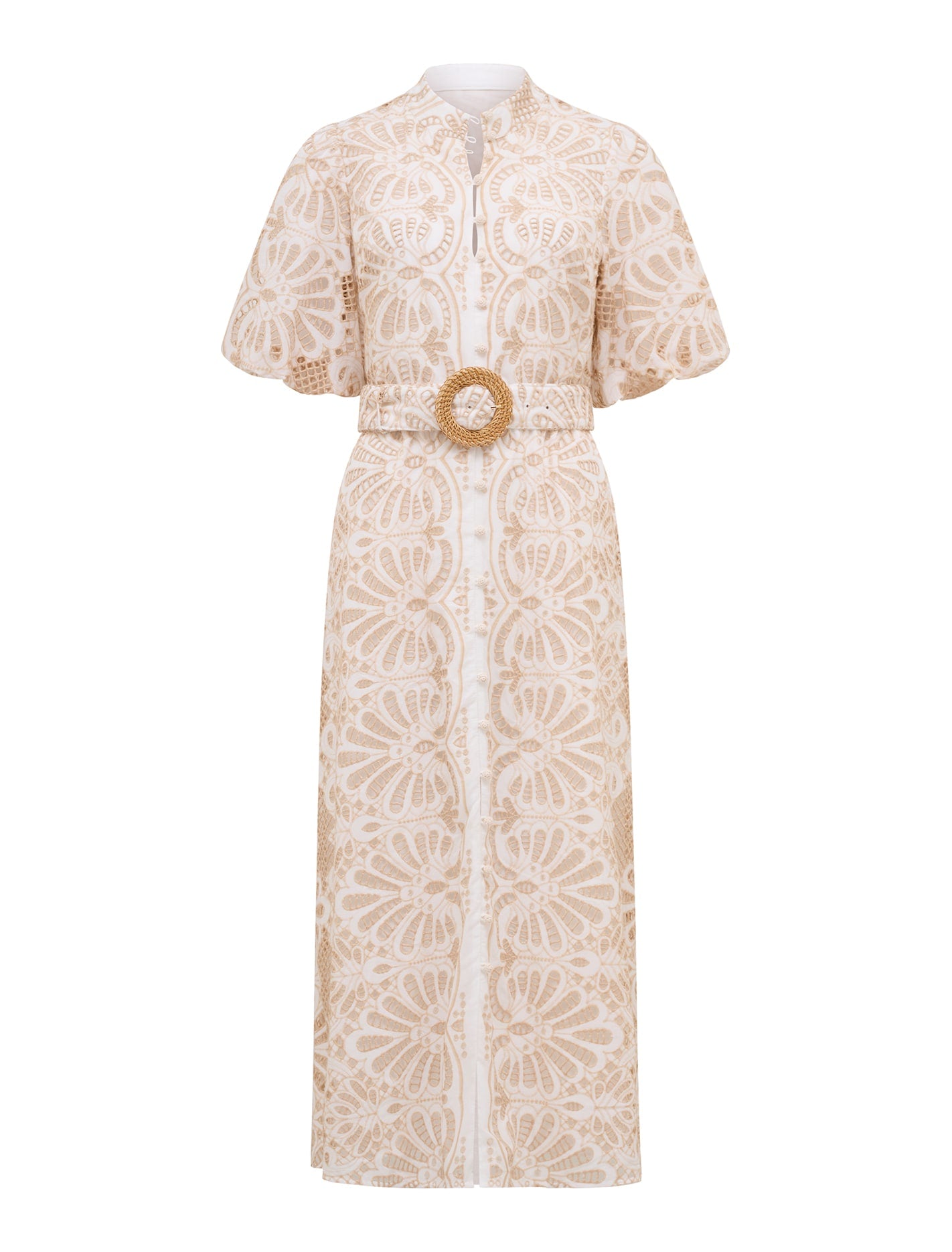 Valencia Broderie Shirt Dress Forever New