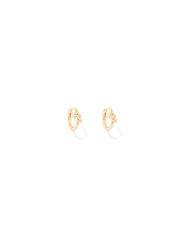 Kendra Knot Hoop Earrings Forever New