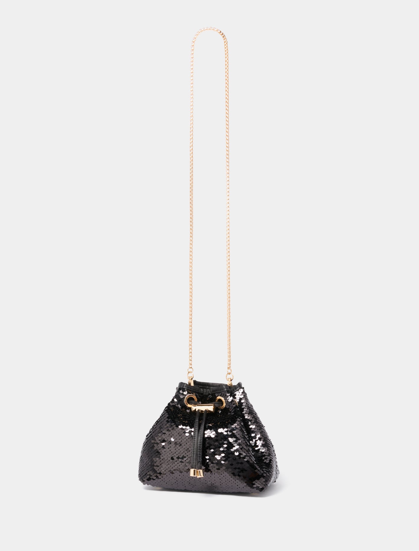 Stella Sequin Ring Handle Bag