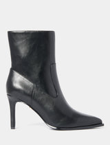 Celine Chisel Toe Ankle Boot Black Forever New