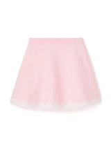 Miriam Girls Scallop Knit Skirt Forever New